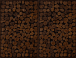 Natural wood wall W0003