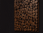 Natural wood wall W0003